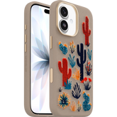 iPhone 17 Symmetry Series Cactus Leather Embroidery Case